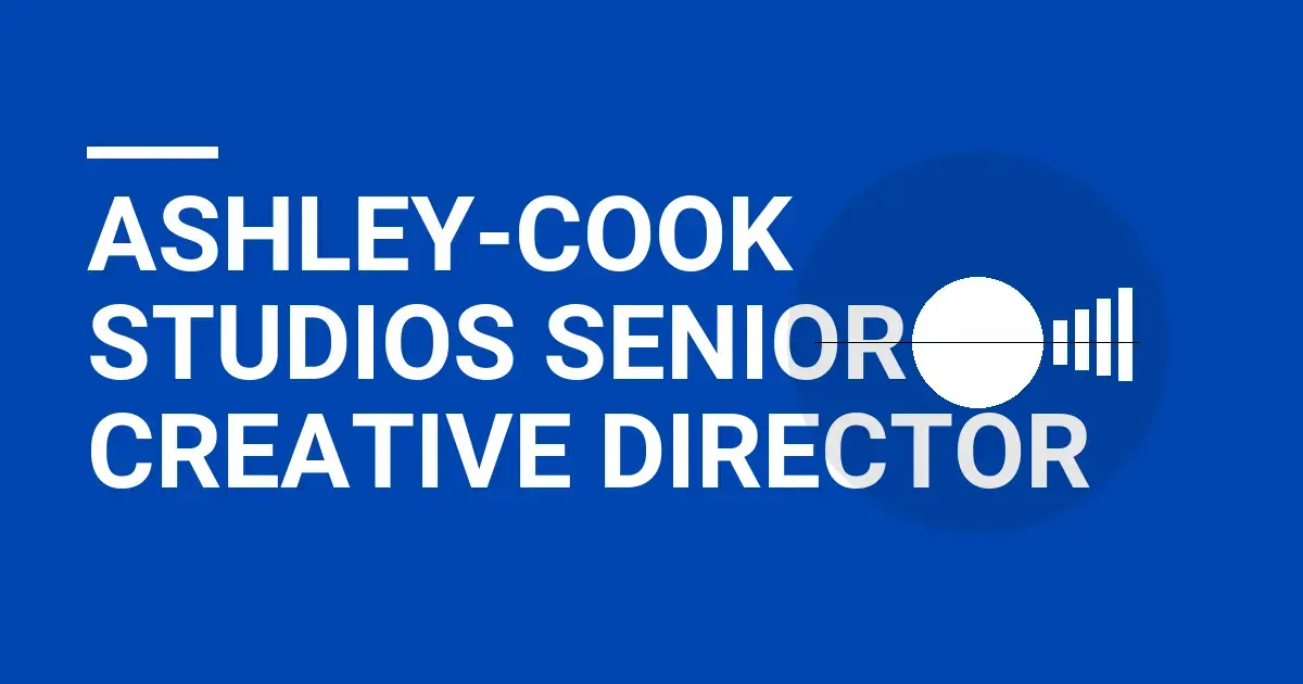 Ashley-Cook Studios Senior Creative Director