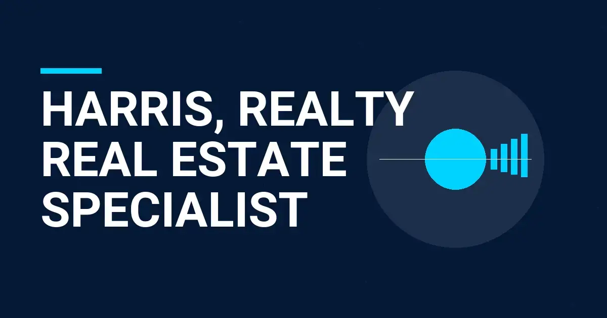 Harris, Realty Real Estate Specialist