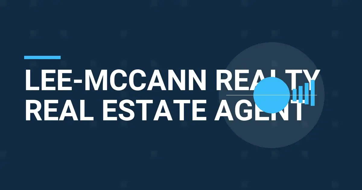 Lee-Mccann Realty Real Estate Agent