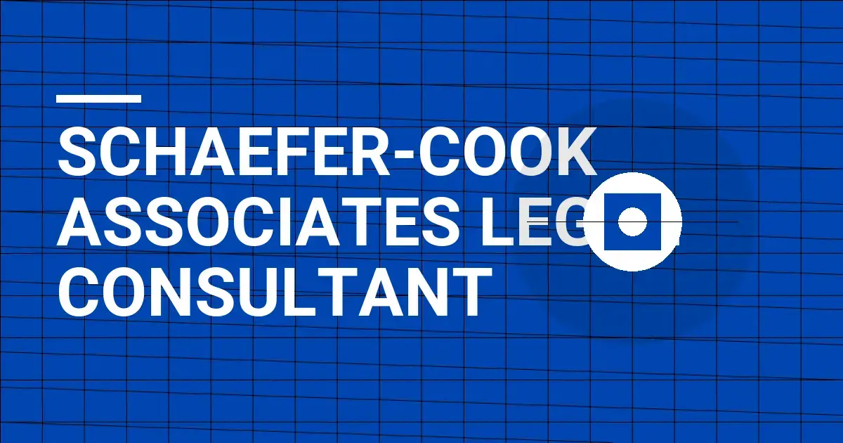 Schaefer-Cook Associates Legal Consultant