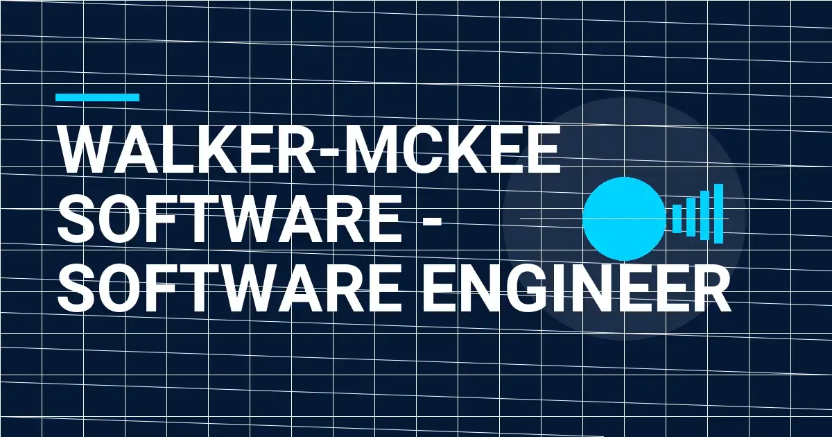Walker-Mckee Software - Software Engineer