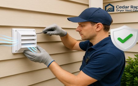 How Can Dryer Vent Cover Replacement Improve Safety in Cedar Rapids?