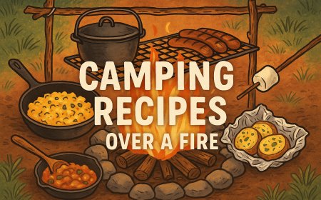 4 Easy and Delicious Camping Recipes Over a Fire