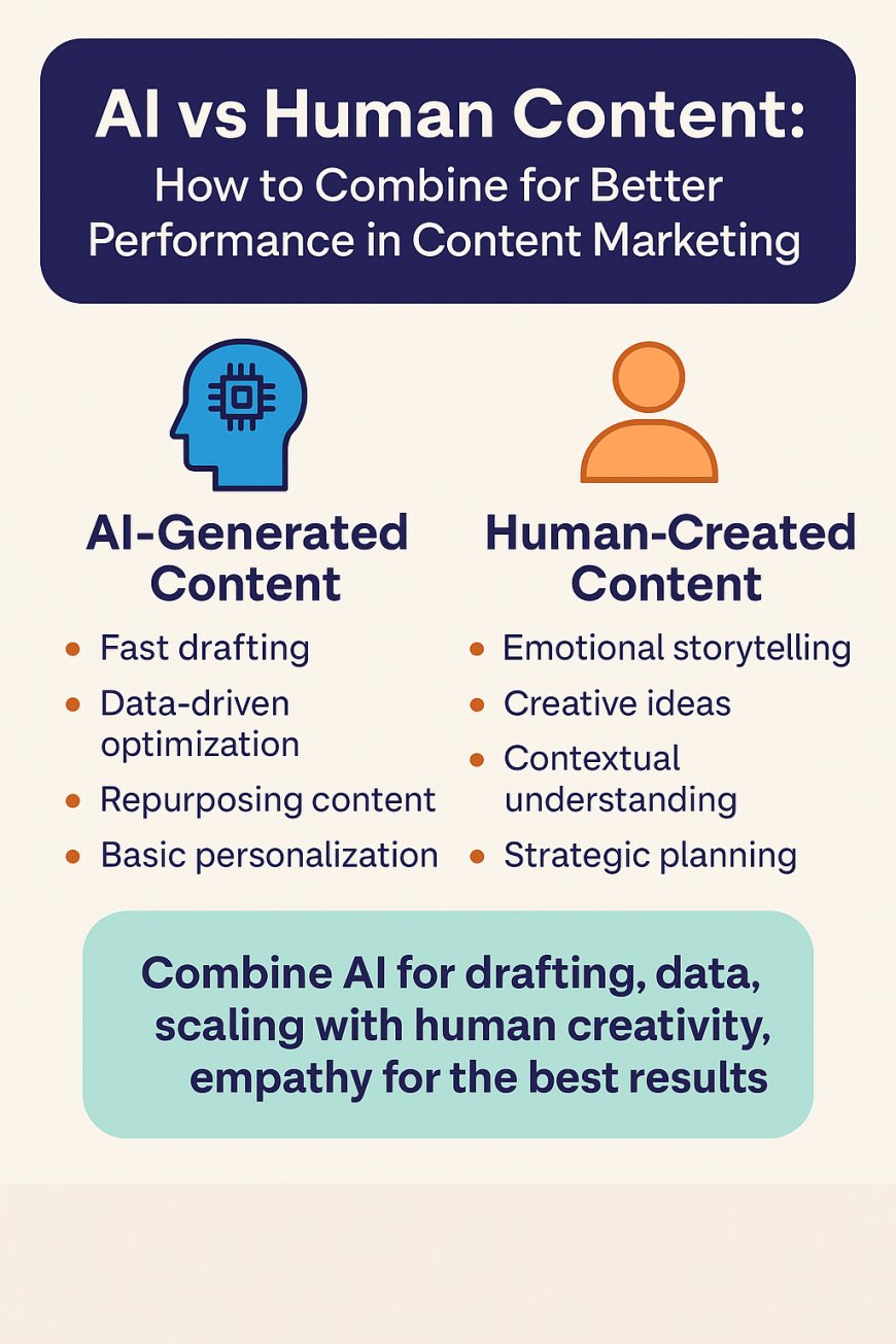 AI vs Human Content: How to Combine for Better Performance in Content Marketing
