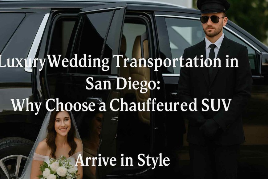 Luxury Wedding Transportation in San Diego: Chauffeured SUV