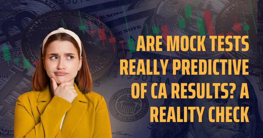 Are Mock Tests Really Predictive of CA Results? A Reality Check