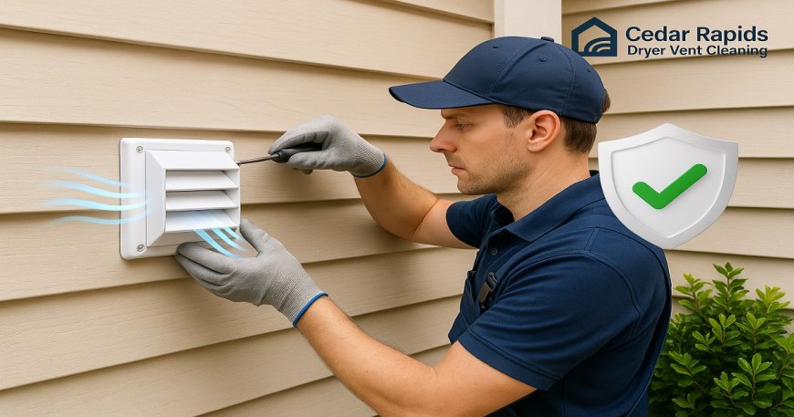 How Can Dryer Vent Cover Replacement Improve Safety in Cedar Rapids?
