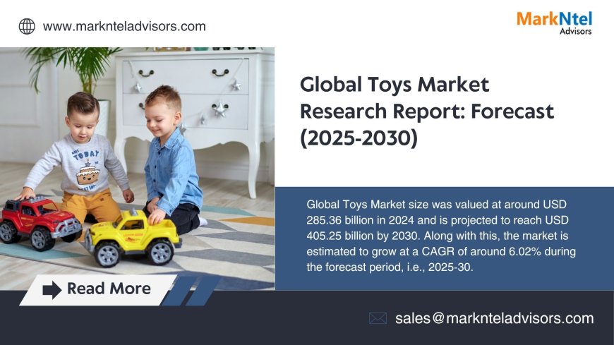Toys Market Key Players, Companies and Forecast 2030